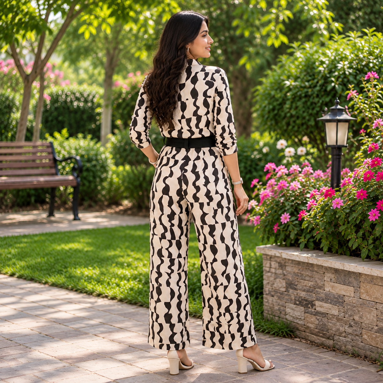 Abstract Print Co-Ord Set
