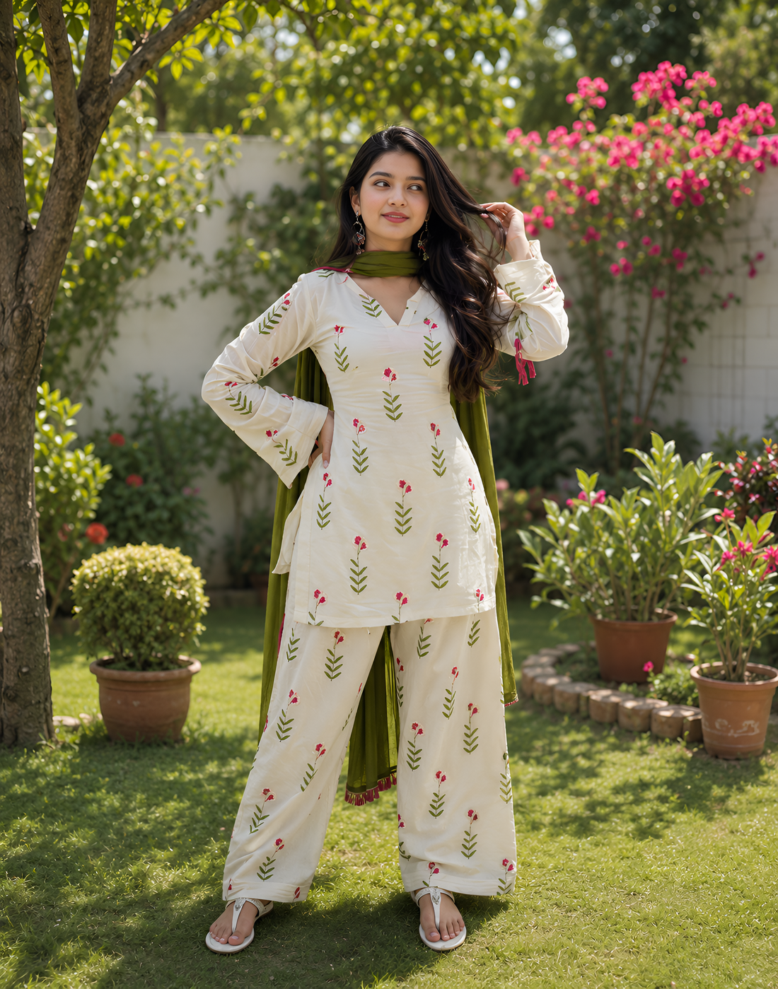 WOMAN KURTI SET